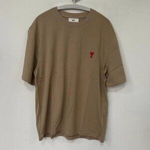Ami men's brown short-sleeved T-shirt